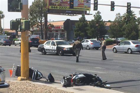 Rider Critically Injured after Motorcycle Collision on Nellis Boulevard [Las Vegas, NV]